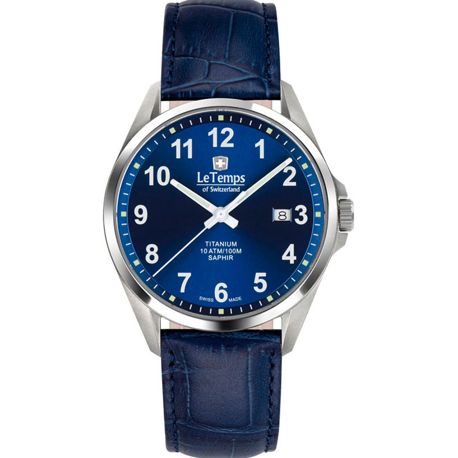 Часы Le Temps Titanium Gent LT1025.08BL83